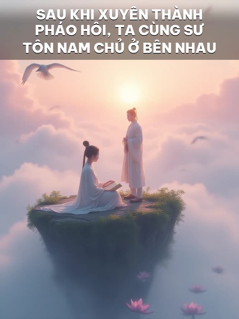 Sau Khi Xuyên Thành Pháo Hôi, Ta Cùng Sư Tôn Nam Chủ Ở Bên Nhau - Cover image
