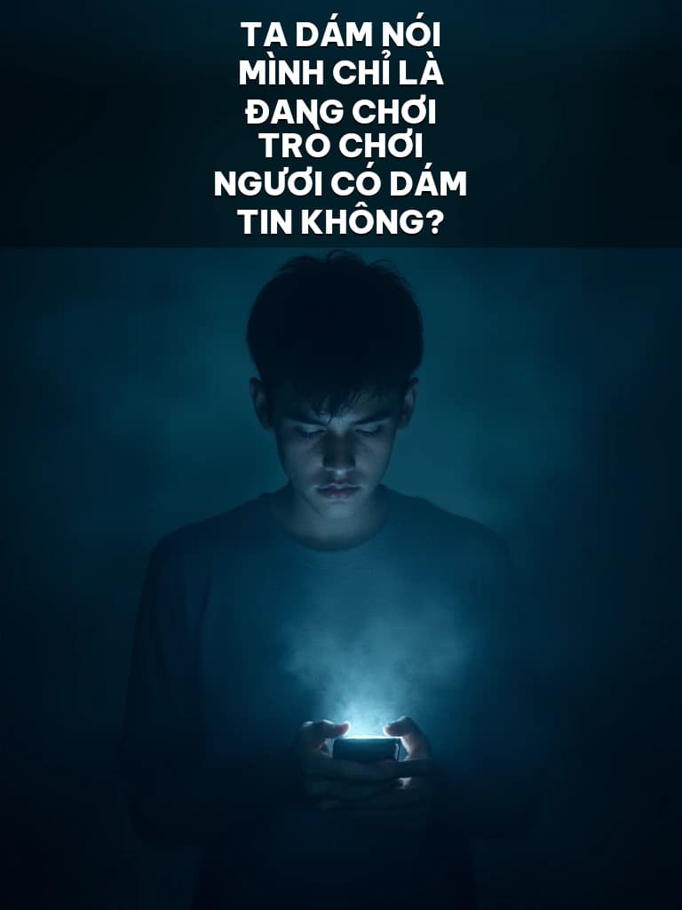 Ta Dám Nói Mình Chỉ Là Đang Chơi Trò Chơi Ngươi Có Dám Tin Không? - Cover image