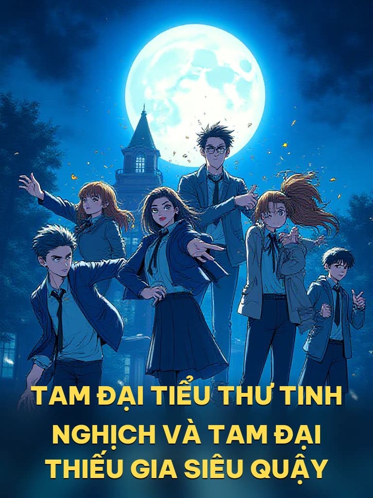 Tam Đại Tiểu Thư Tinh Nghịch Và Tam Đại Thiếu Gia Siêu Quậy - Cover image