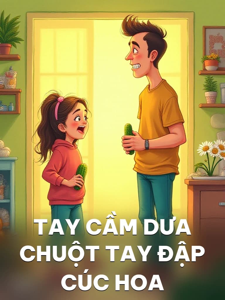 Tay Cầm Dưa Chuột Tay Đập Cúc Hoa - Cover image