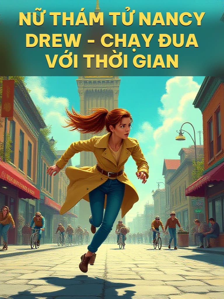 Nữ Thám Tử Nancy Drew - Chạy Đua Với Thời Gian - Cover image