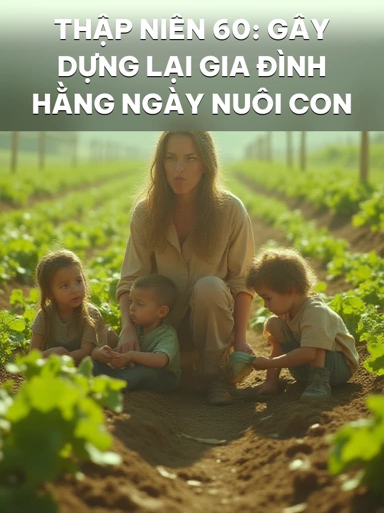 Thập Niên 60: Gây Dựng Lại Gia Đình Hằng Ngày Nuôi Con - Cover image