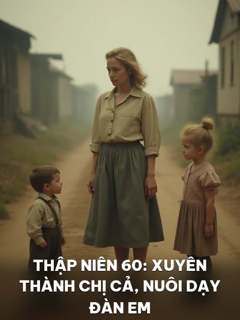 Thập Niên 60: Xuyên Thành Chị Cả, Nuôi Dạy Đàn Em - Cover image