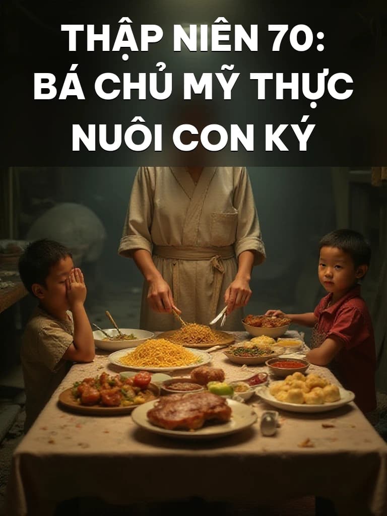 Thập Niên 70: Bá Chủ Mỹ Thực Nuôi Con Ký - Cover image
