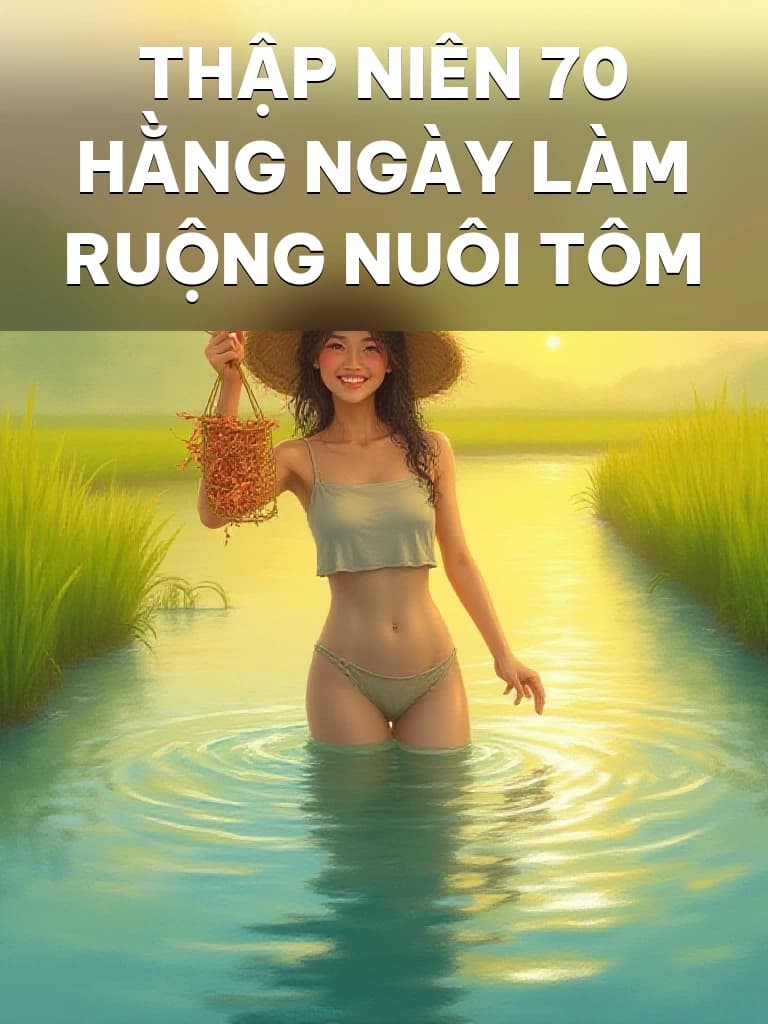Thập Niên 70 Hằng Ngày Làm Ruộng Nuôi Tôm - Cover image