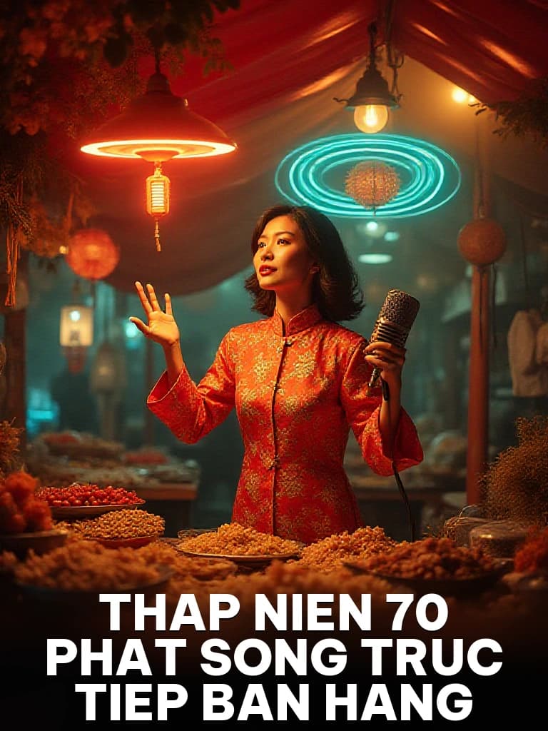 Thập Niên 70 Phát Sóng Trực Tiếp Bán Hàng - Cover image