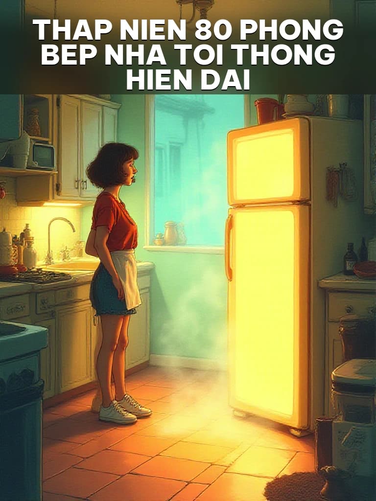 Thập Niên 80 Phòng Bếp Nhà Tôi Thông Hiện Đại - Cover image