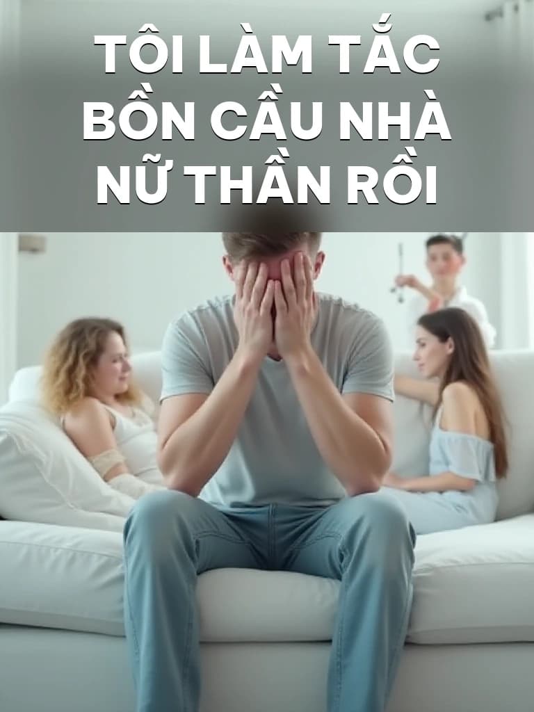 Tôi Làm Tắc Bồn Cầu Nhà Nữ Thần Rồi - Cover image