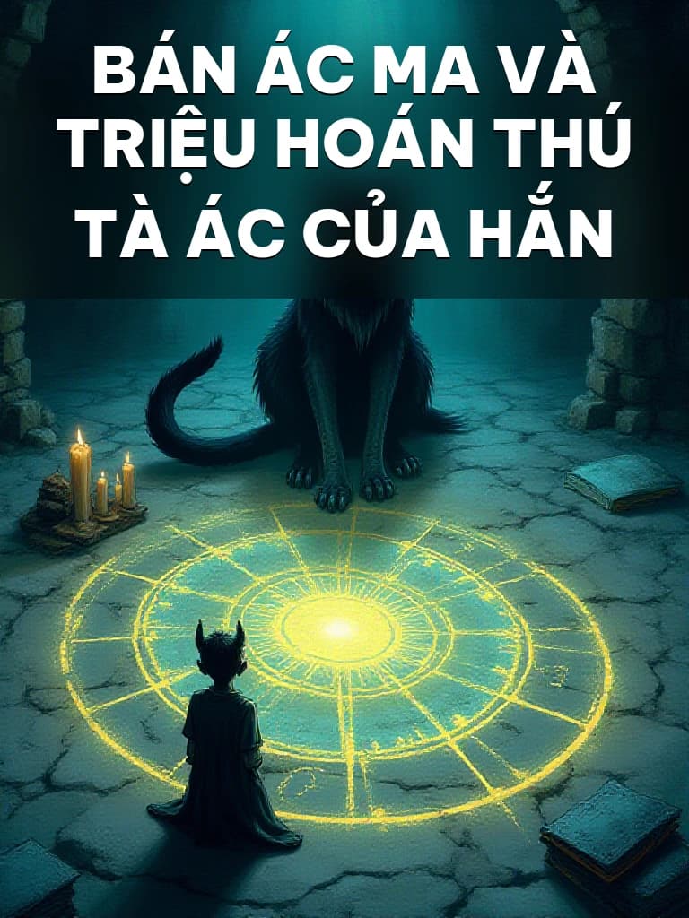 Bán Ác Ma Và Triệu Hoán Thú Tà Ác Của Hắn - Cover image