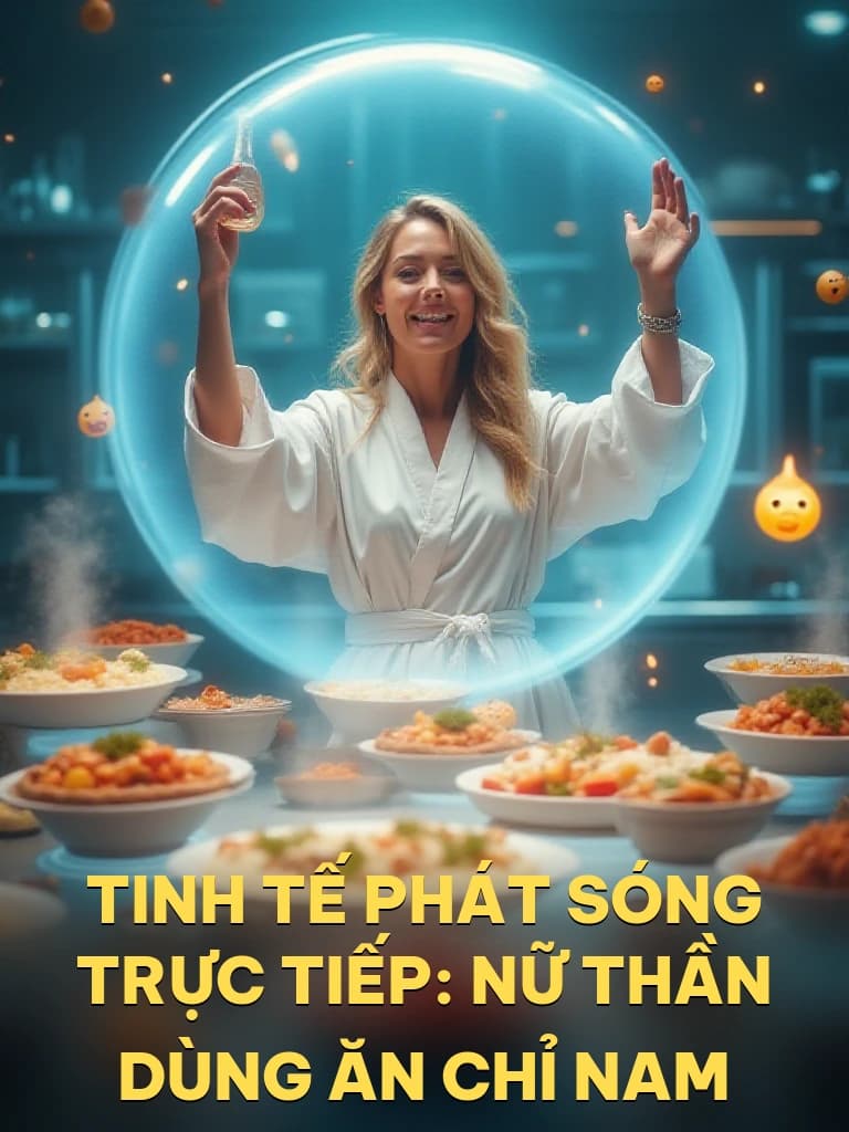 Tinh Tế Phát Sóng Trực Tiếp: Nữ Thần Dùng Ăn Chỉ Nam - Cover image