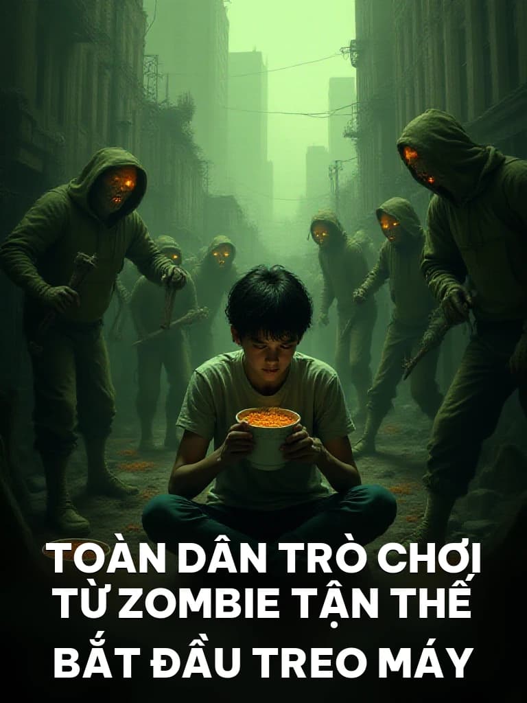 Toàn Dân Trò Chơi Từ Zombie Tận Thế Bắt Đầu Treo Máy - Cover image