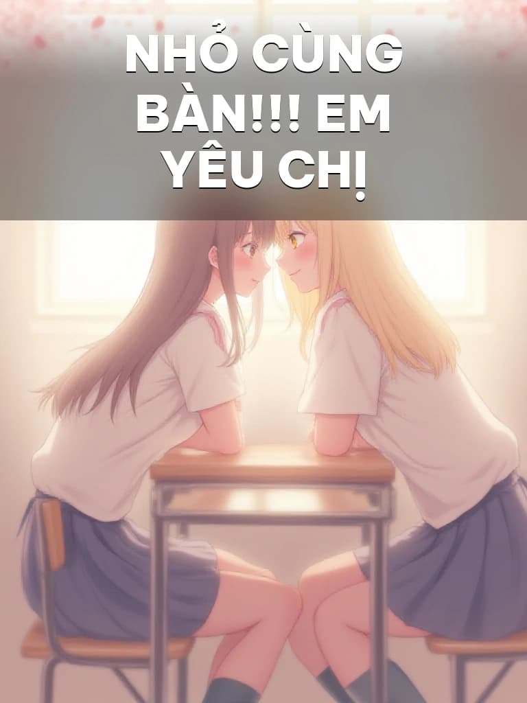 Nhỏ Cùng Bàn!!! Em Yêu Chị - Cover image