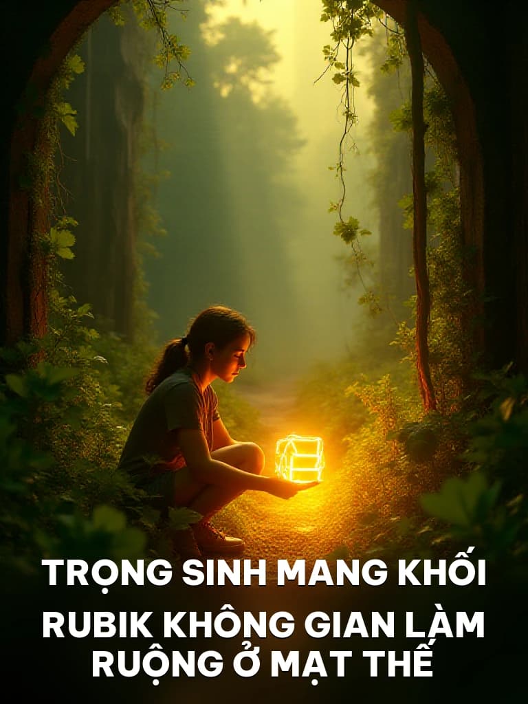 Trọng Sinh Mang Khối Rubik Không Gian Làm Ruộng Ở Mạt Thế - Cover image