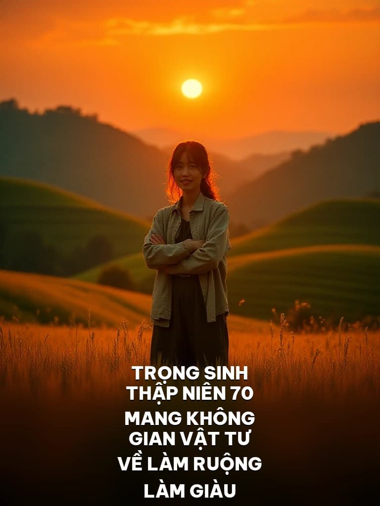 Trọng Sinh Thập Niên 70 Mang Không Gian Vật Tư Về Làm Ruộng Làm Giàu - Cover image