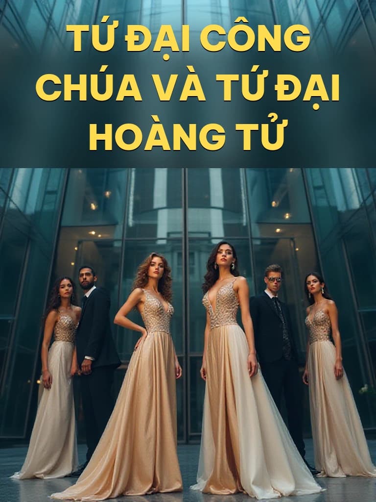 Tứ Đại Công Chúa Và Tứ Đại Hoàng Tử - Cover image