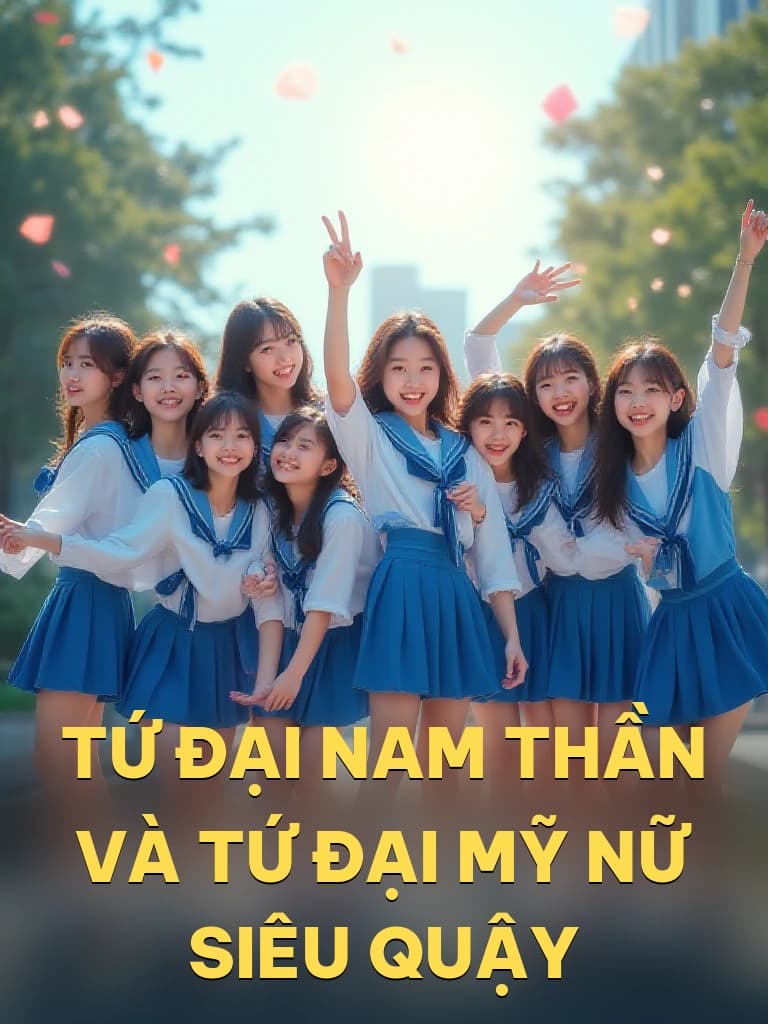 Tứ Đại Nam Thần Và Tứ Đại Mỹ Nữ Siêu Quậy - Cover image