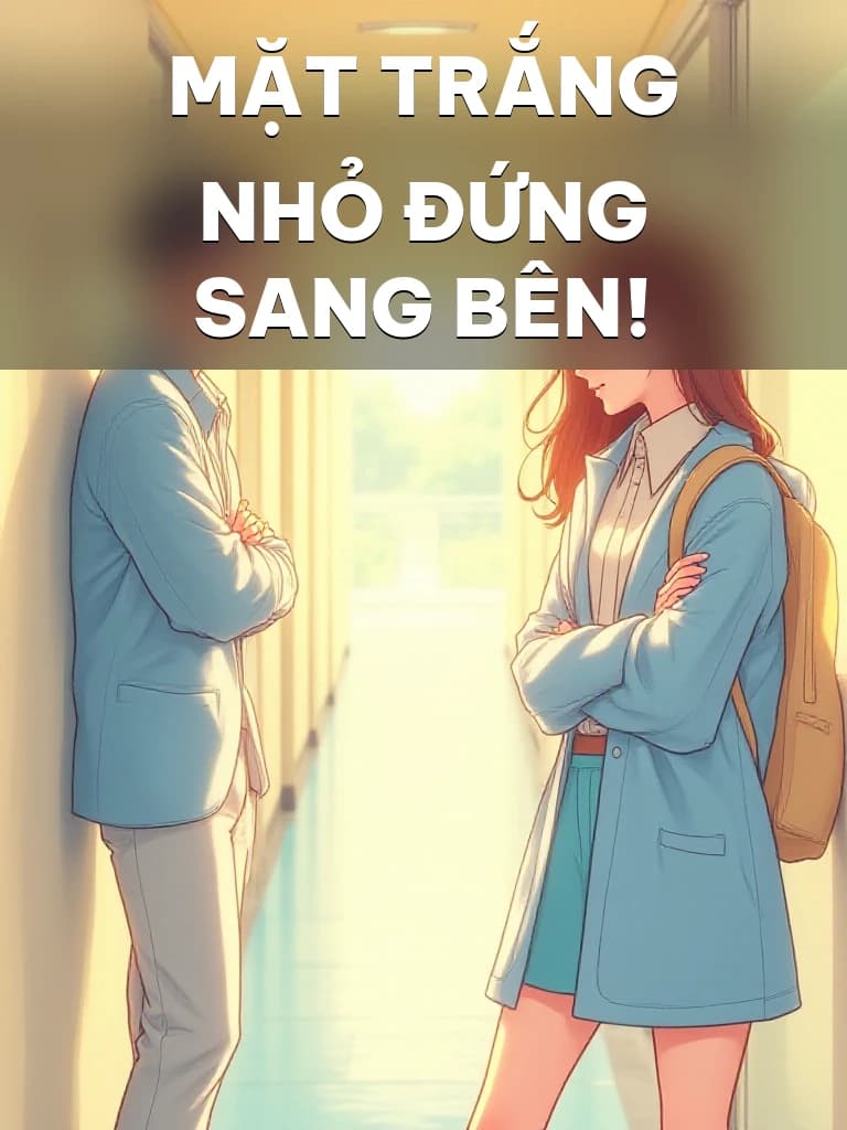 Mặt Trắng Nhỏ Đứng Sang Bên! - Cover image