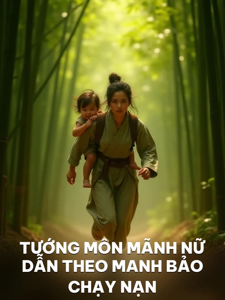 Tướng Môn Mãnh Nữ Dẫn Theo Manh Bảo Chạy Nạn - Cover image