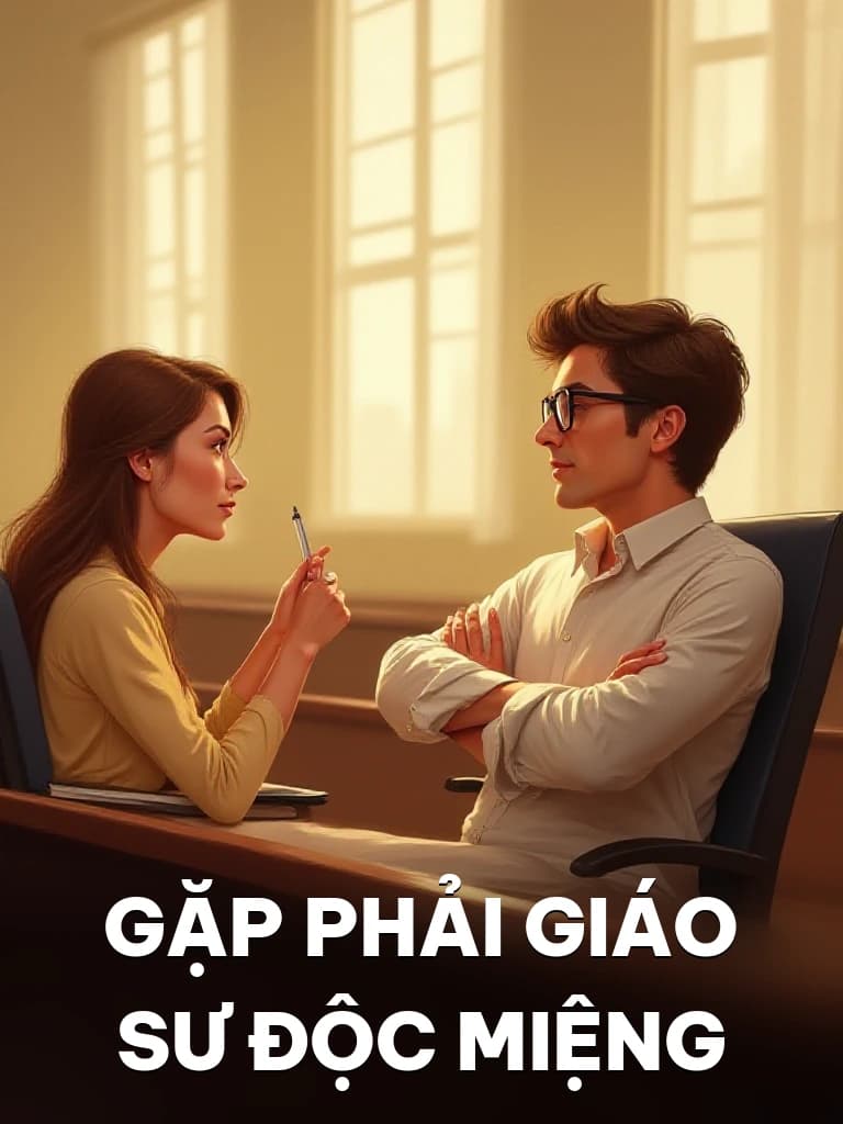 Gặp Phải Giáo Sư Độc Miệng - Cover image