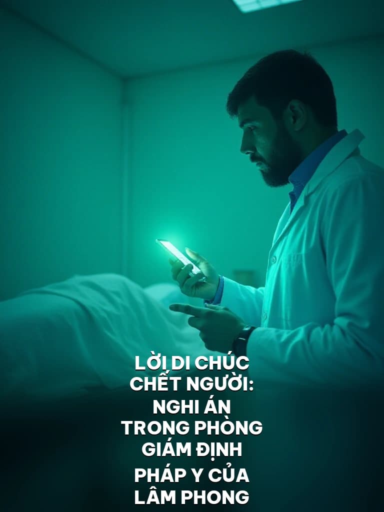 Lời Di Chúc Chết Người: Nghi Án Trong Phòng Giám Định Pháp Y Của Lâm Phong - Cover image