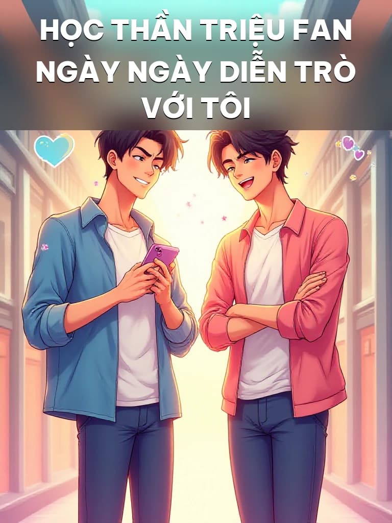 Học Thần Triệu Fan Ngày Ngày Diễn Trò Với Tôi - Cover image