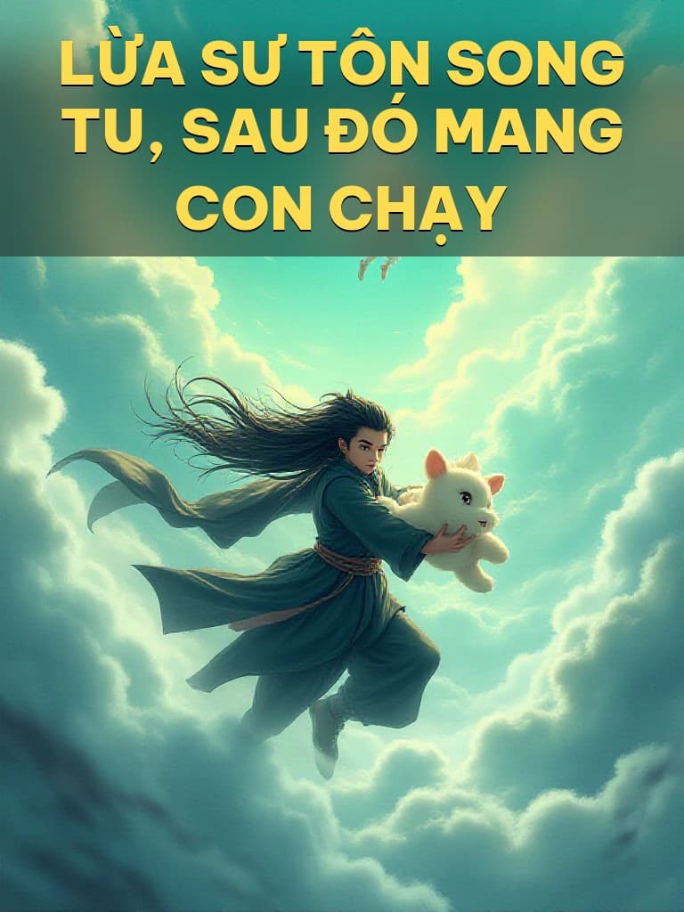 Lừa Sư Tôn Song Tu, Sau Đó Mang Con Chạy - Cover image