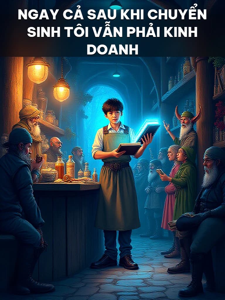 Ngay Cả Sau Khi Chuyển Sinh Tôi Vẫn Phải Kinh Doanh - Cover image