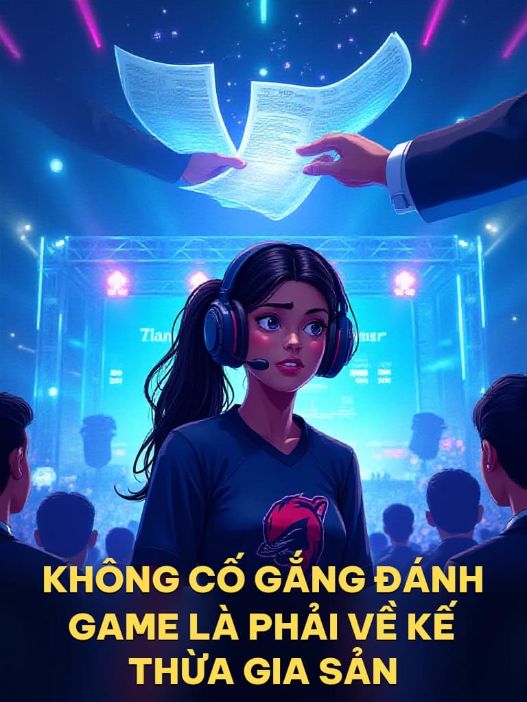 Không Cố Gắng Đánh Game Là Phải Về Kế Thừa Gia Sản - Cover image