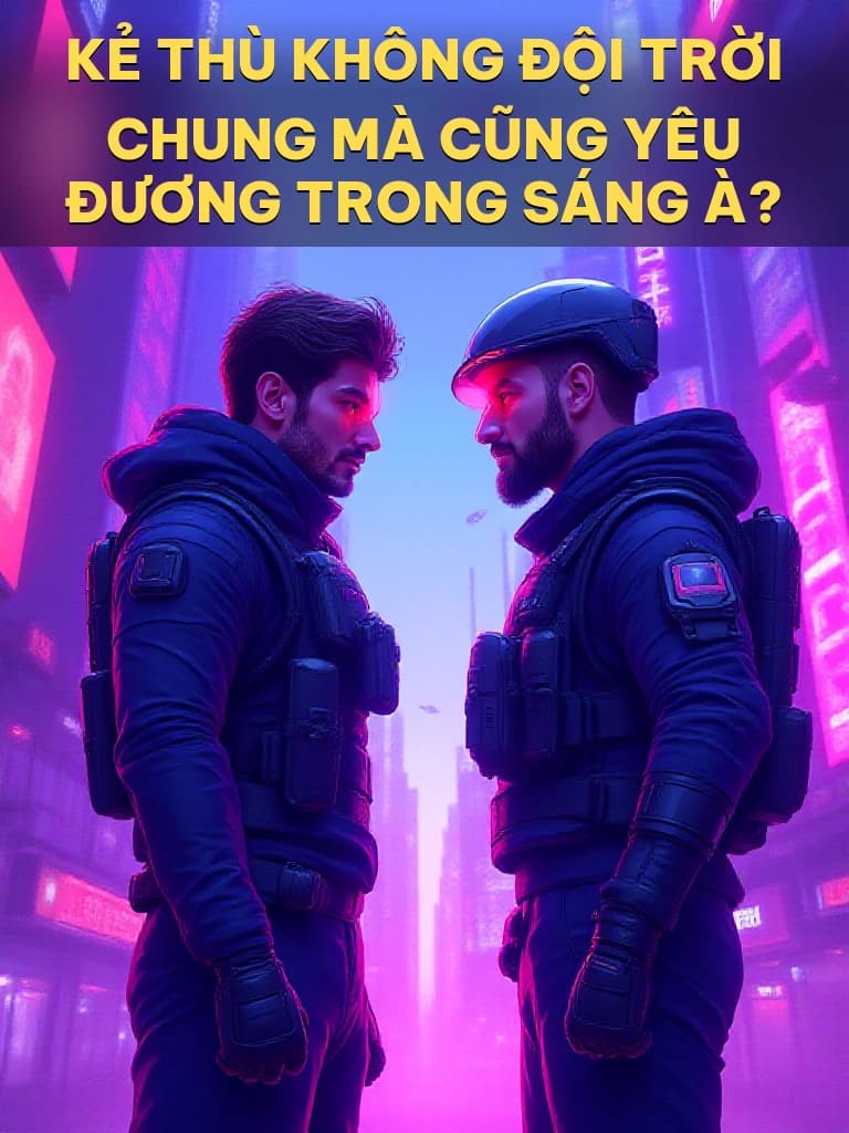 Kẻ Thù Không Đội Trời Chung Mà Cũng Yêu Đương Trong Sáng À? - Cover image