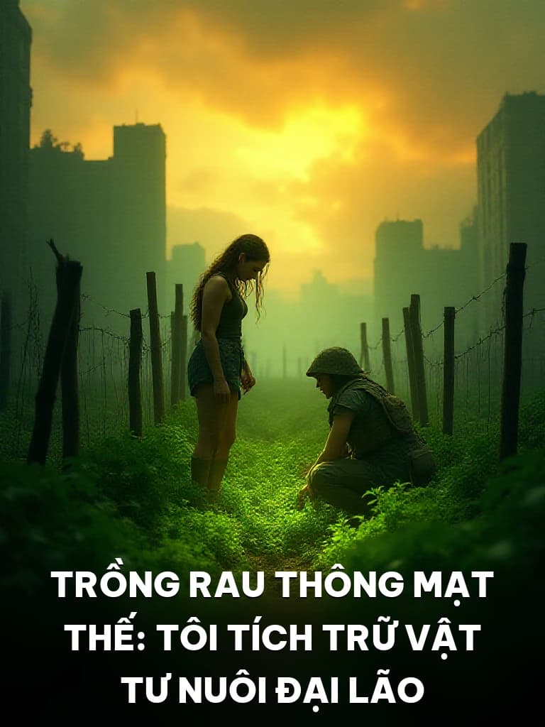 Trồng Rau Thông Mạt Thế: Tôi Tích Trữ Vật Tư Nuôi Đại Lão - Cover image