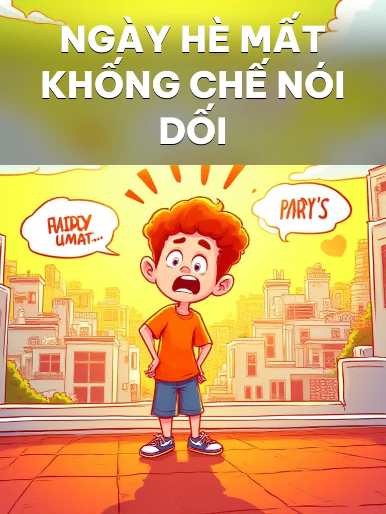Ngày Hè Mất Khống Chế Nói Dối - Cover image