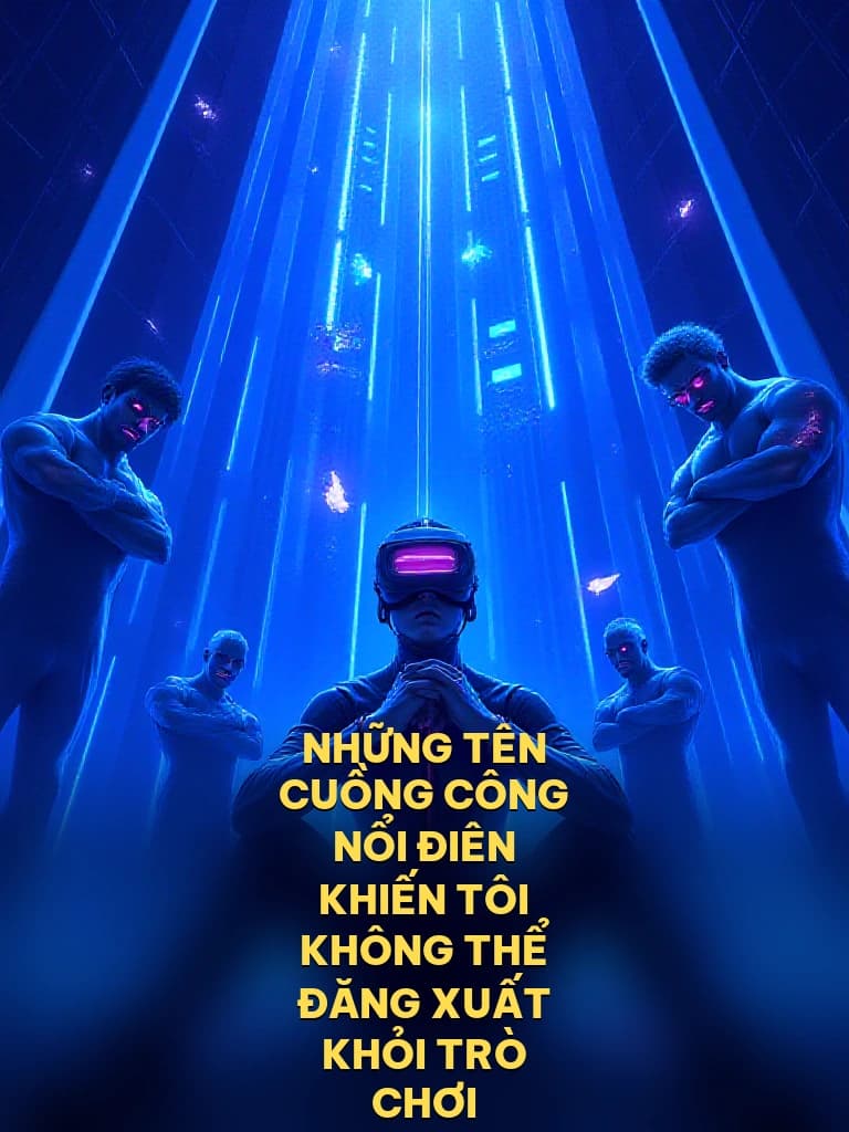 Những Tên Cuồng Công Nổi Điên Khiến Tôi Không Thể Đăng Xuất Khỏi Trò Chơi - Cover image