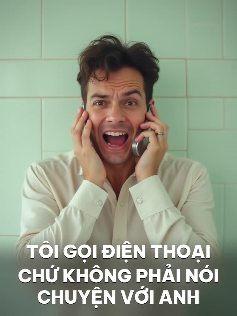 Tôi Gọi Điện Thoại Chứ Không Phải Nói Chuyện Với Anh - Cover image