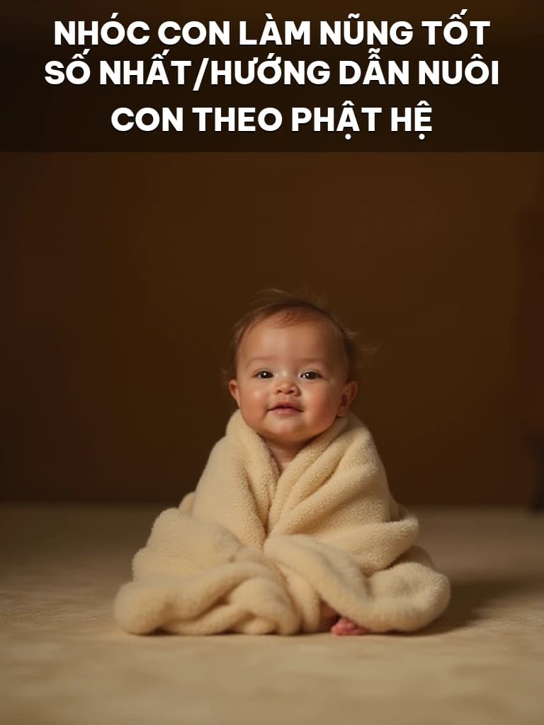 Nhóc Con Làm Nũng Tốt Số Nhất/Hướng Dẫn Nuôi Con Theo Phật Hệ - Cover image