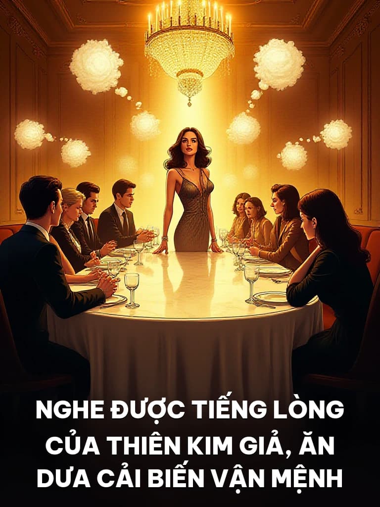 Nghe Được Tiếng Lòng Của Thiên Kim Giả, Ăn Dưa Cải Biến Vận Mệnh - Cover image