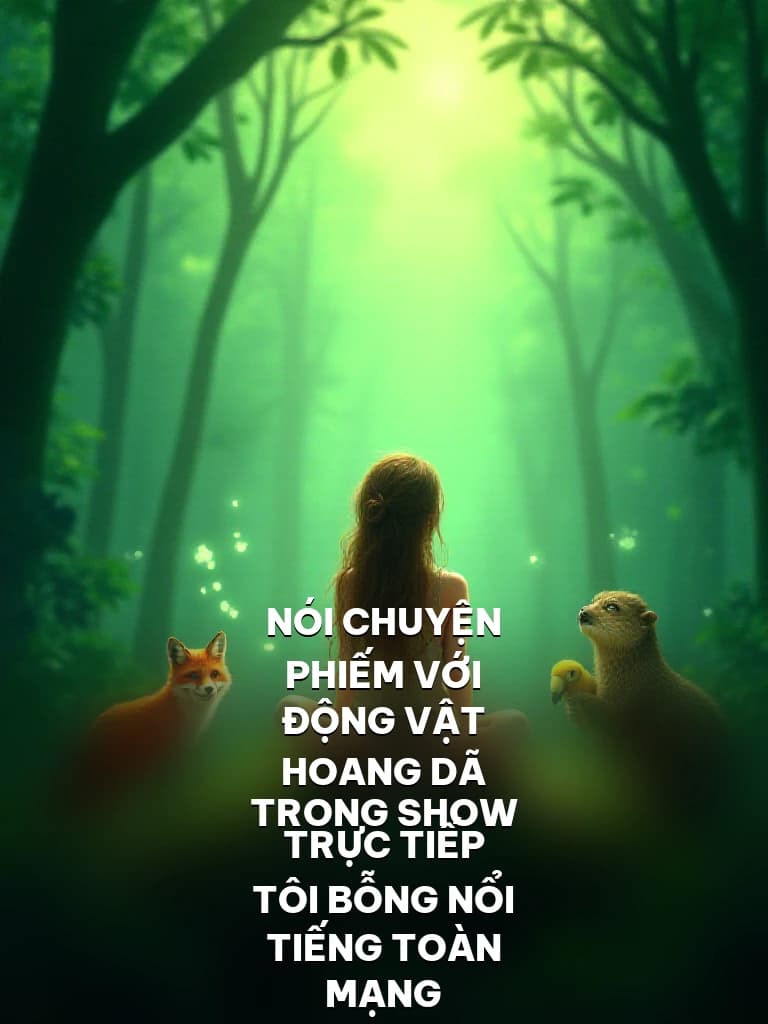 Nói Chuyện Phiếm Với Động Vật Hoang Dã Trong Show Trực Tiếp Tôi Bỗng Nổi Tiếng Toàn Mạng - Cover image