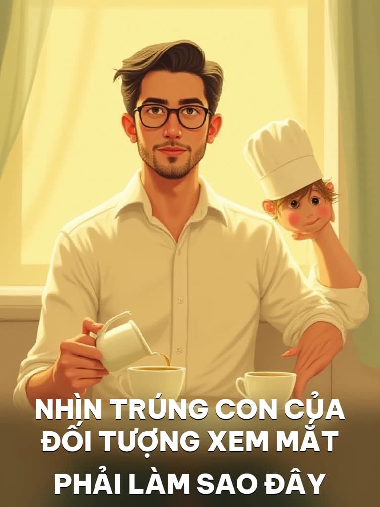 Nhìn Trúng Con Của Đối Tượng Xem Mắt Phải Làm Sao Đây - Cover image