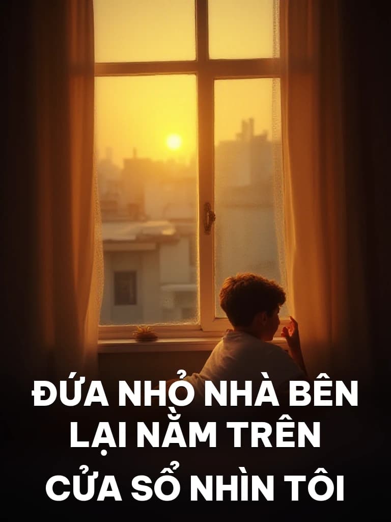 Đứa Nhỏ Nhà Bên Lại Nằm Trên Cửa Sổ Nhìn Tôi - Cover image
