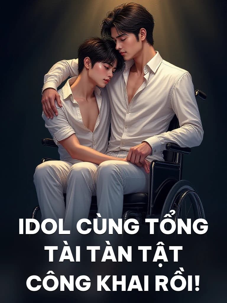 Idol Cùng Tổng Tài Tàn Tật Công Khai Rồi! - Cover image