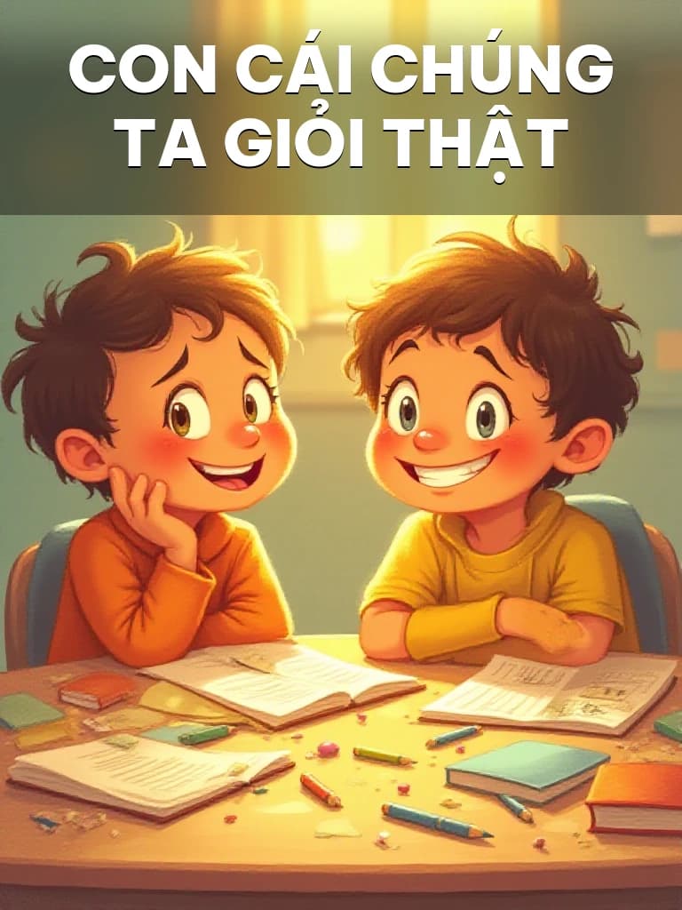 Con Cái Chúng Ta Giỏi Thật - Cover image
