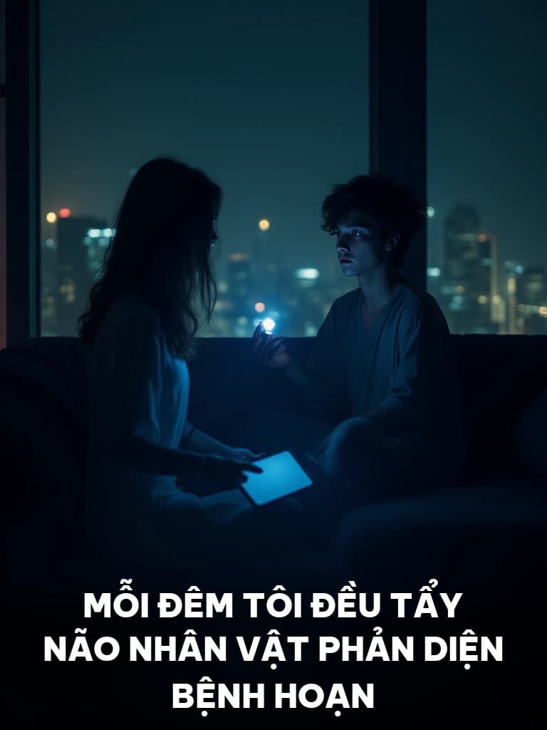 Mỗi Đêm Tôi Đều Tẩy Não Nhân Vật Phản Diện Bệnh Hoạn - Cover image