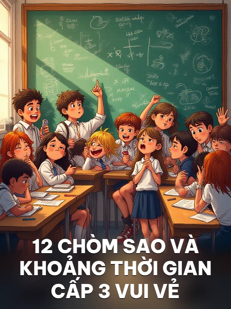 12 Chòm Sao Và Khoảng Thời Gian Cấp 3 Vui Vẻ - Cover image