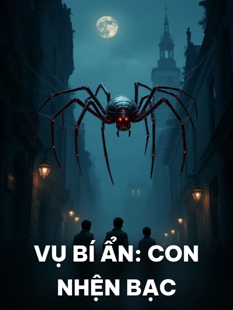 Vụ Bí Ẩn: Con Nhện Bạc - Cover image