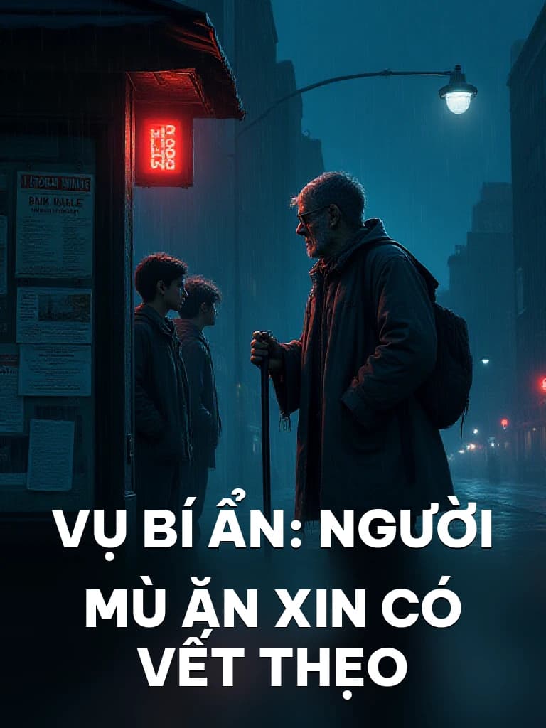 Vụ Bí Ẩn: Người Mù Ăn Xin Có Vết Thẹo - Cover image