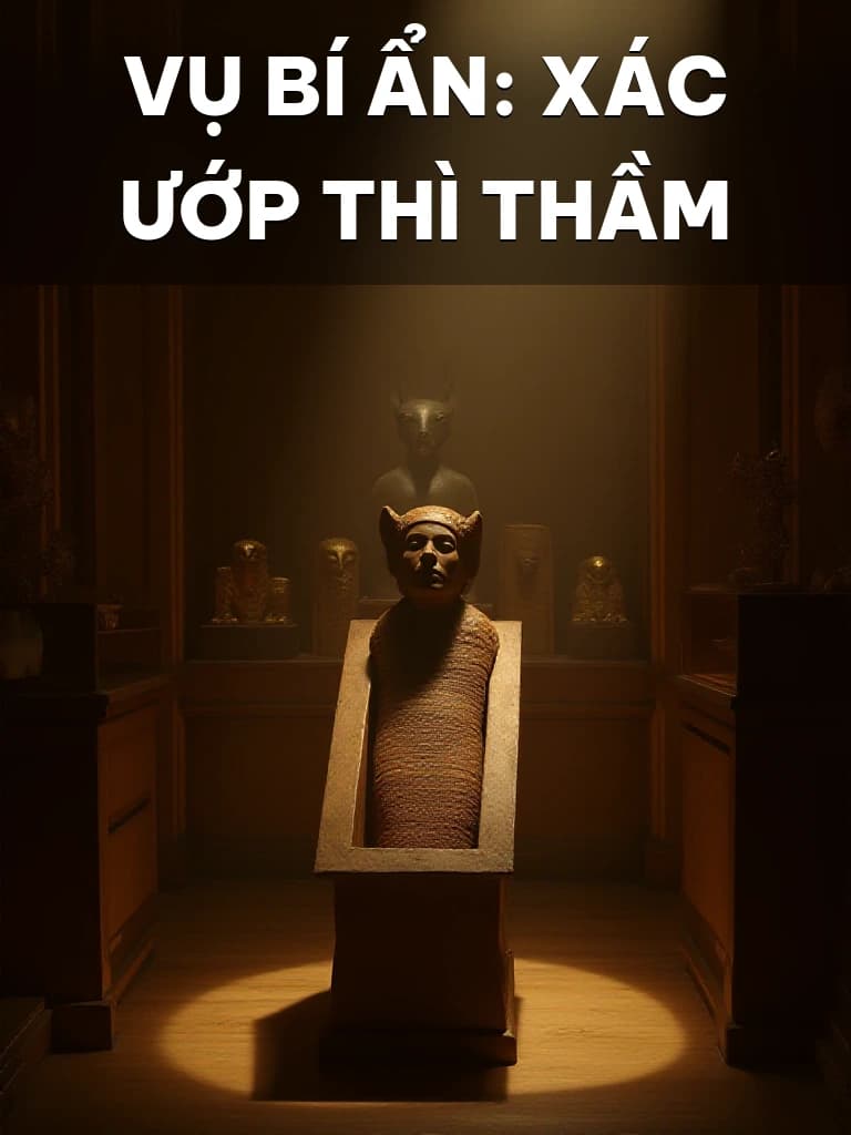 Vụ Bí Ẩn: Xác Ướp Thì Thầm - Cover image