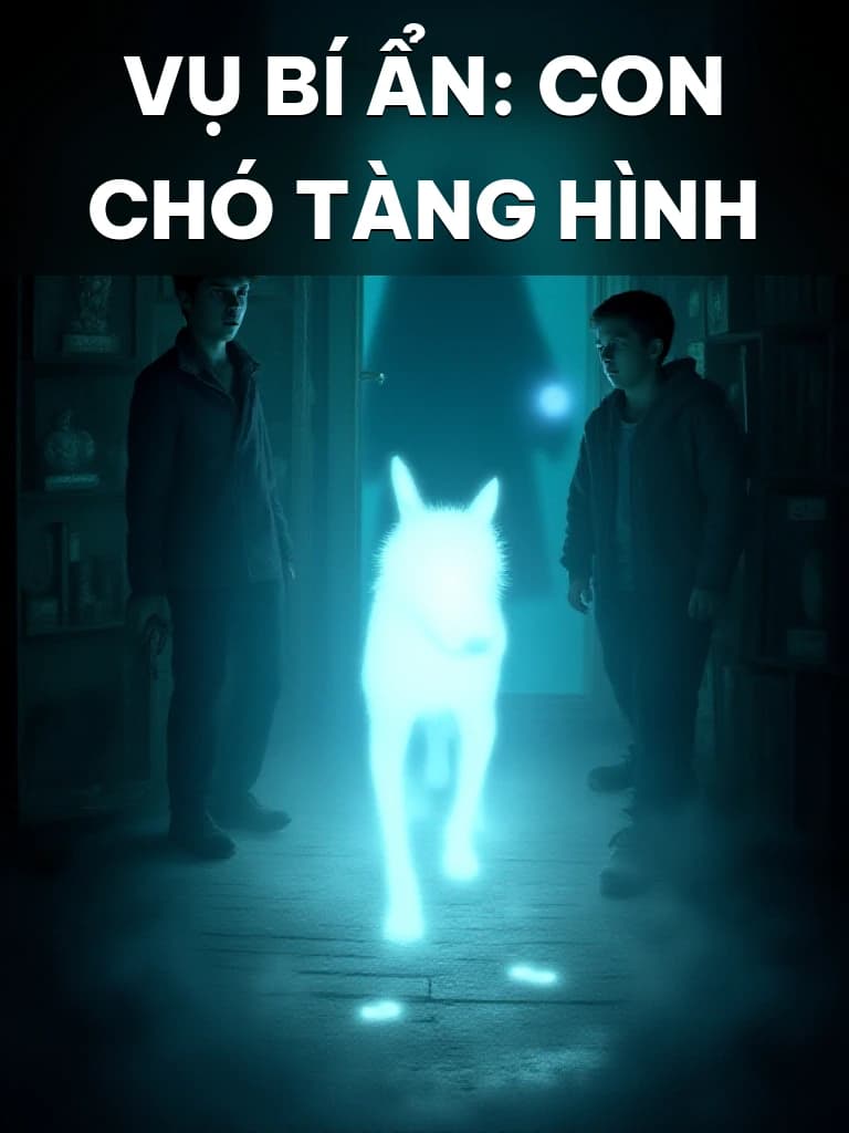 Vụ Bí Ẩn: Con Chó Tàng Hình - Cover image