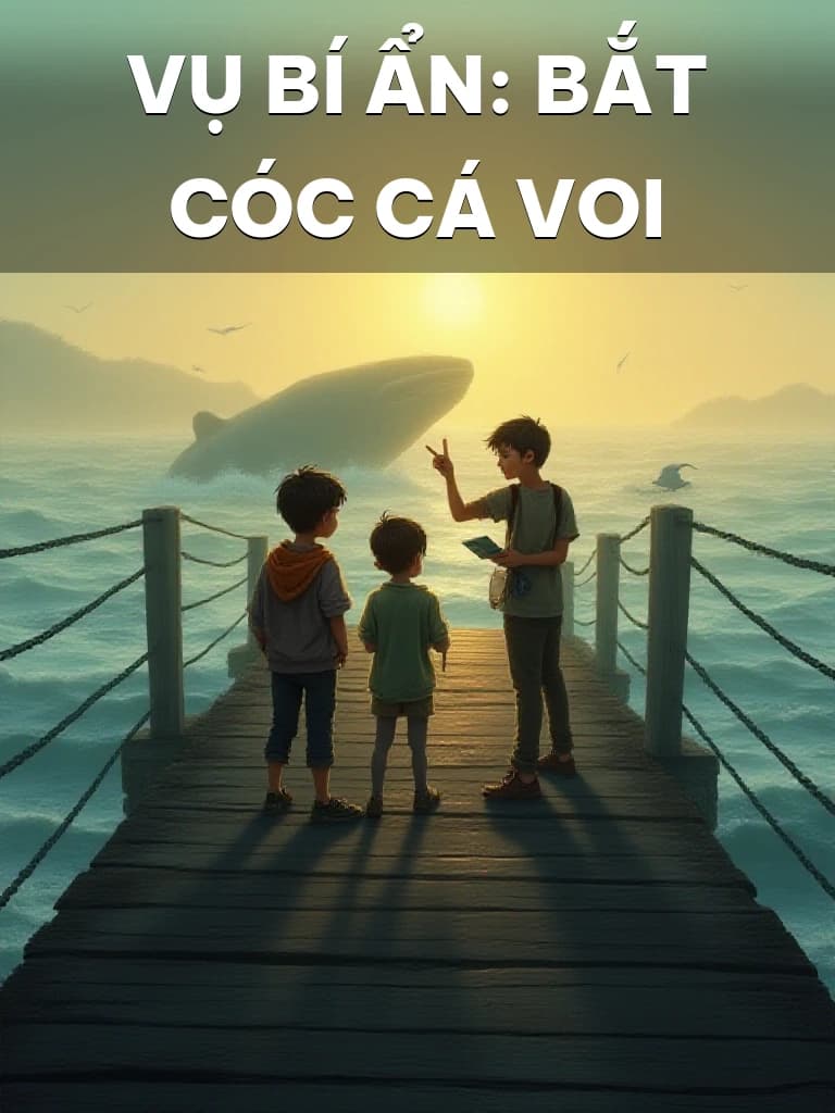 Vụ Bí Ẩn: Bắt Cóc Cá Voi - Cover image
