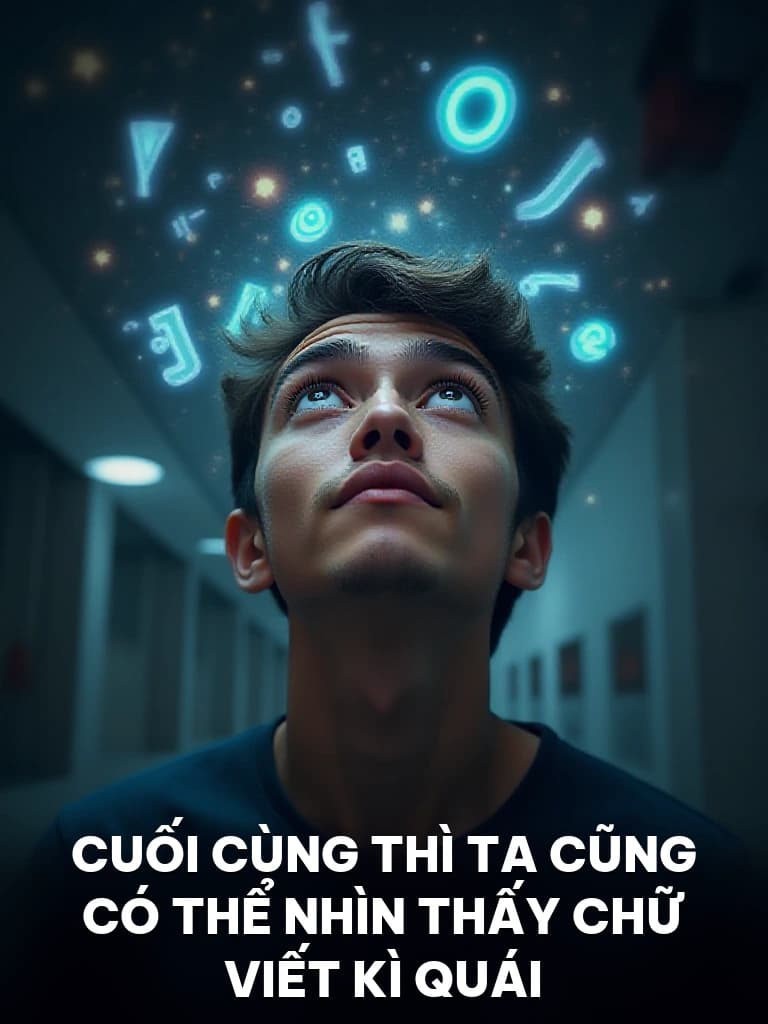 Cuối Cùng Thì Ta Cũng Có Thể Nhìn Thấy Chữ Viết Kì Quái - Cover image