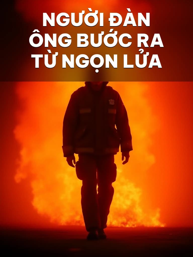Người Đàn Ông Bước Ra Từ Ngọn Lửa - Cover image
