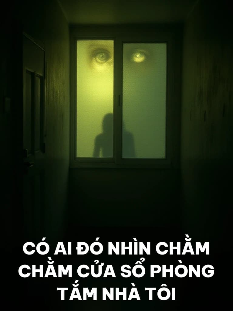 Có Ai Đó Nhìn Chằm Chằm Cửa Sổ Phòng Tắm Nhà Tôi - Cover image
